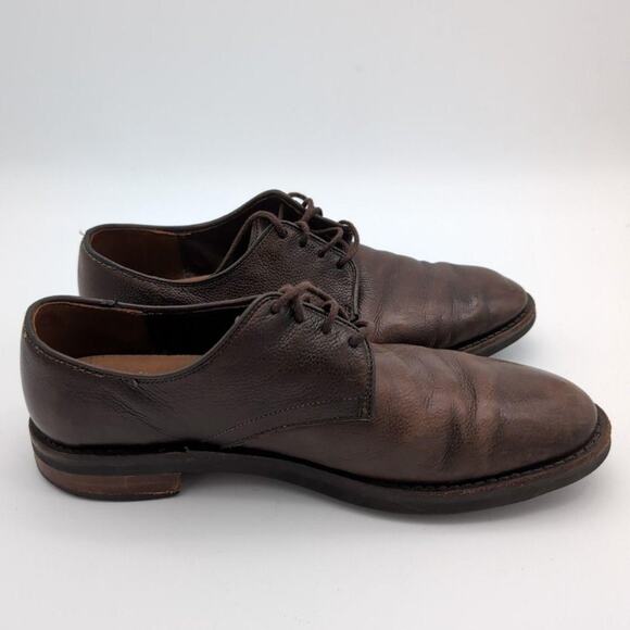 Allen Edmonds Shoes Mens 8.5 Brown Feather Welt Leather Dress Derby Extralight main image 9